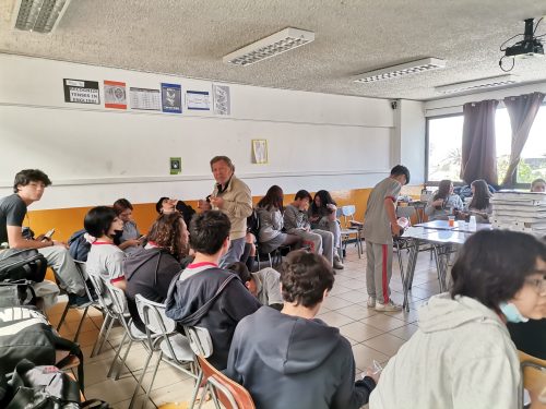 Saludo de los estudiantes a sus profesores(as)