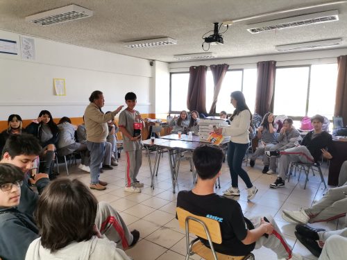 Saludo de los estudiantes a sus profesores(as)