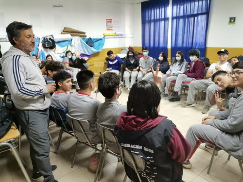 Saludo de los estudiantes a sus profesores(as)