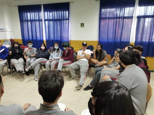 Saludo de los estudiantes a sus profesores(as)