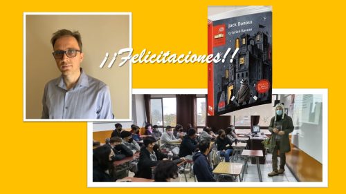 Profesor de Lenguaje, Cristián Raveau, obtuvo importante premio Literario