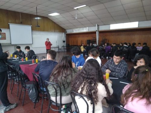 Alumnos de Cuarto finalizan el Proyecto PAES