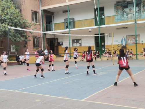 Encuentros amistosos ida y vuelta de Vóleibol damas y varones