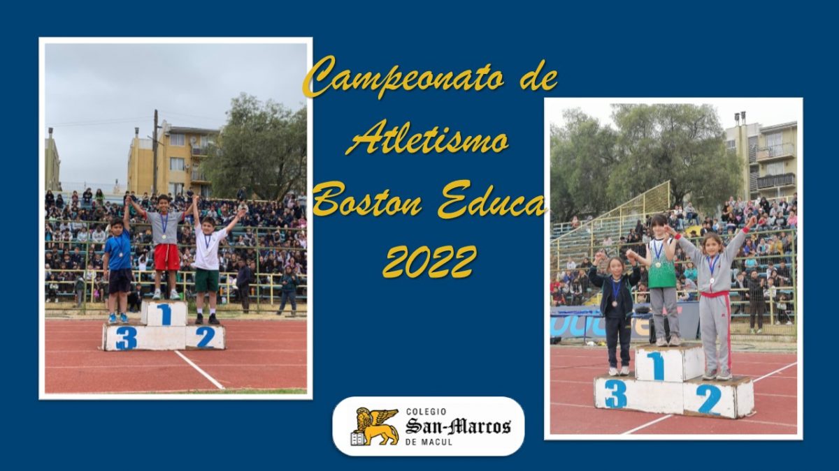 San Marcos llegó con 2 medallas del Campeonato de Atletismo Boston Educa.