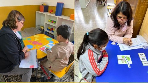 Actividades de evaluación externa y articulación de Kínder a 1° Básico
