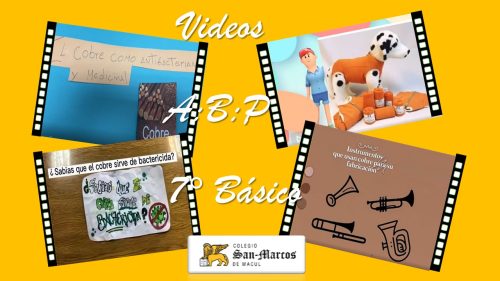 VIDEOS DE ESTUDIANTES DE 7°BÁSICO PRODUCTO DE APLICACIÓN DE METODOLOGÍA ABP