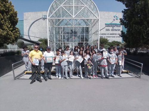 6° Básico “A” visitó el Museo Nacional Aeronáutico