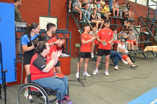 Clínica de Tenis de Mesa en el San Marcos