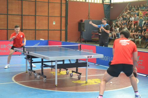 Clínica de Tenis de Mesa en el San Marcos