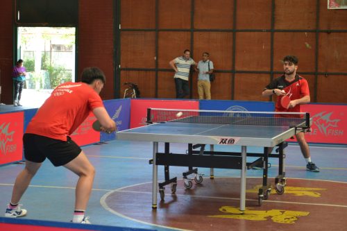 Clínica de Tenis de Mesa en el San Marcos
