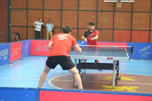 Clínica de Tenis de Mesa en el San Marcos