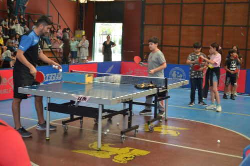 Clínica de Tenis de Mesa en el San Marcos