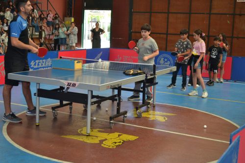 Clínica de Tenis de Mesa en el San Marcos