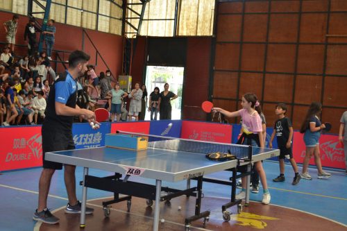 Clínica de Tenis de Mesa en el San Marcos