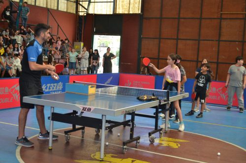 Clínica de Tenis de Mesa en el San Marcos