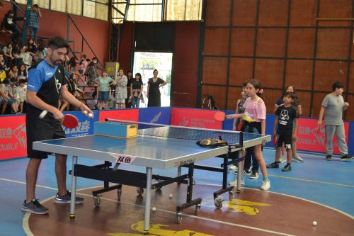 Clínica de Tenis de Mesa en el San Marcos