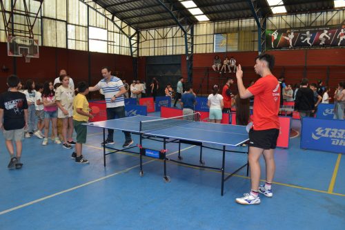 Clínica de Tenis de Mesa en el San Marcos
