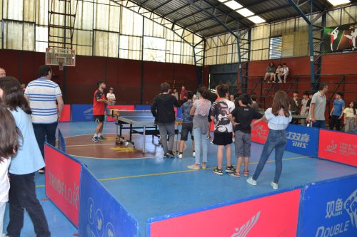 Clínica de Tenis de Mesa en el San Marcos