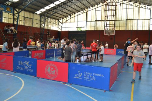 Clínica de Tenis de Mesa en el San Marcos