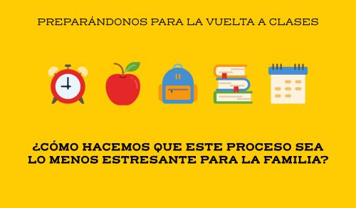 Preparándonos para la vuelta a clases