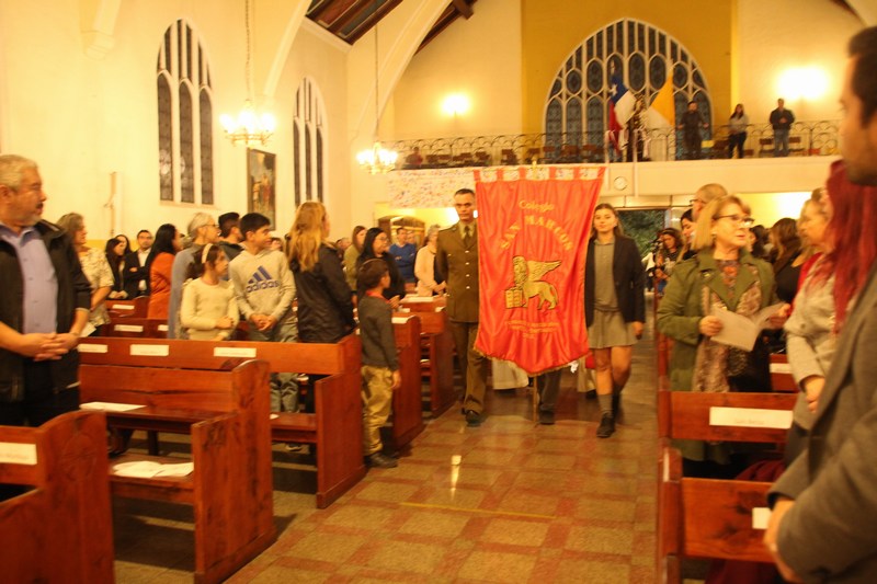 Misa de Acción de Gracias por los 70 años del Colegio San Marcos.