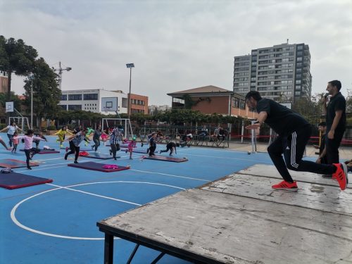 Mañana Recreativa Familiar: “San Marcos entrena”