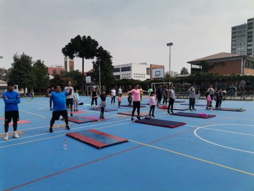 Mañana Recreativa Familiar: “San Marcos entrena”