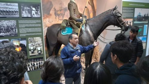 Visitas al Museo Histórico de Carabineros de Chile