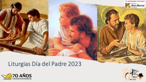 INVITACIÓN A LAS LITURGIAS DEL DÍA DEL PADRE