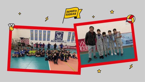 ¡Nuestro colegio sacó el tercer lugar en Vóleibol Mini Varones de las Olimpiadas BostonEduca 2022!