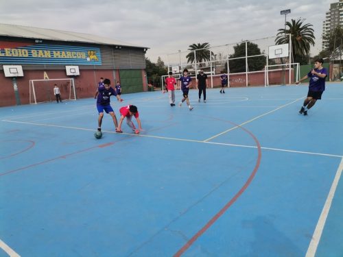 SEMIFINALES  TORNEOS 70 AÑOS SAN MARCOS (VÓLEIBOL Y FUTBOLITO)