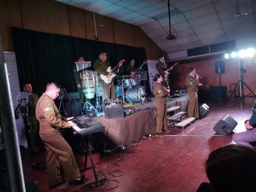 EXTRAORDINARIA PRESENTACIÓN DE LA SMALL BAND DE CARABINEROS DE CHILE.