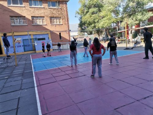 SEMIFINALES  TORNEOS 70 AÑOS SAN MARCOS (VÓLEIBOL Y FUTBOLITO)