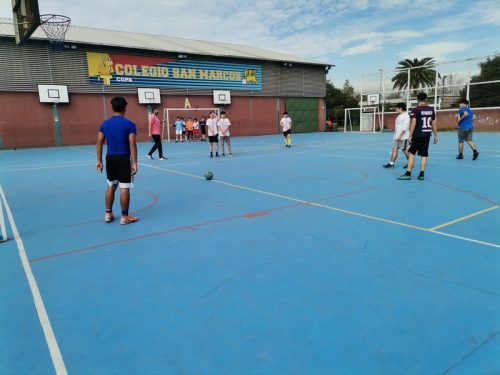 SEMIFINALES  TORNEOS 70 AÑOS SAN MARCOS (VÓLEIBOL Y FUTBOLITO)