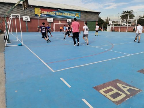 SEMIFINALES  TORNEOS 70 AÑOS SAN MARCOS (VÓLEIBOL Y FUTBOLITO)