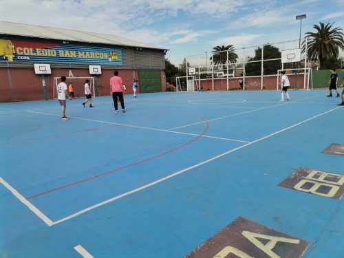 SEMIFINALES  TORNEOS 70 AÑOS SAN MARCOS (VÓLEIBOL Y FUTBOLITO)
