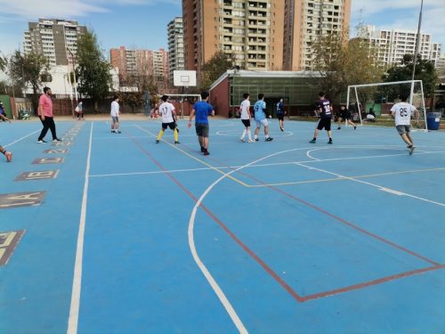 SEMIFINALES  TORNEOS 70 AÑOS SAN MARCOS (VÓLEIBOL Y FUTBOLITO)