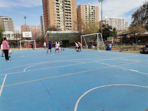 SEMIFINALES  TORNEOS 70 AÑOS SAN MARCOS (VÓLEIBOL Y FUTBOLITO)