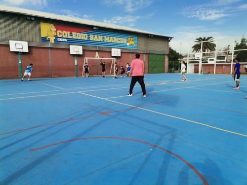 SEMIFINALES  TORNEOS 70 AÑOS SAN MARCOS (VÓLEIBOL Y FUTBOLITO)