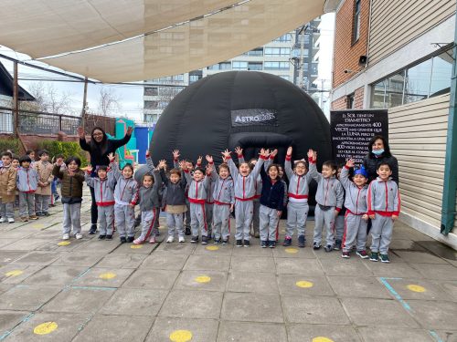 Planetario móvil “Astro Kidz” visita al Ciclo I