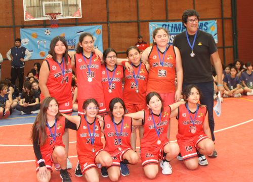 Campeonato de Básquetbol Mini Damas en Olimpiadas BostonEduca
