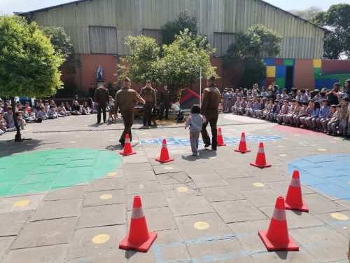 Visita  de  la Escuela de Adiestramiento Canino