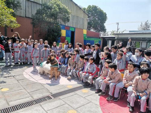 Visita  de  la Escuela de Adiestramiento Canino