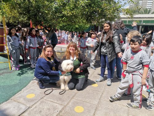 Visita  de  la Escuela de Adiestramiento Canino