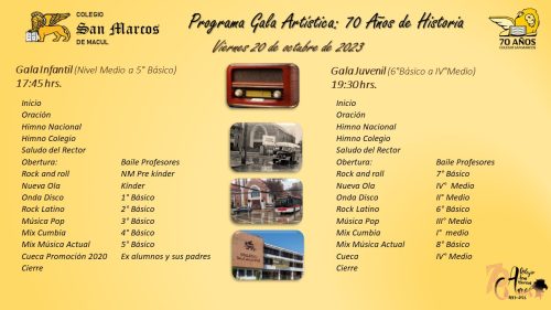Programa Gala Artística 2023
