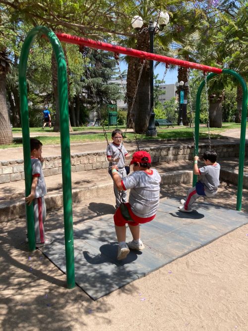 Visita al Parque Inés de Suárez