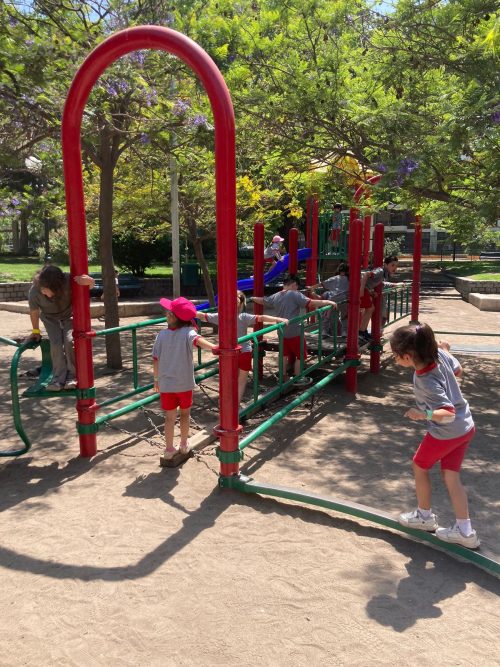 Visita al Parque Inés de Suárez