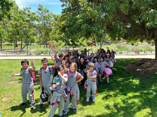 LOS SEGUNDOS BÁSICOS VISITAN EL PARQUE BICENTENARIO