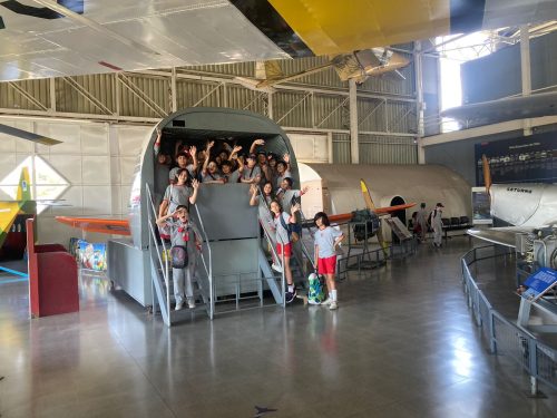 VISITA AL MUSEO NACIONAL AERONÁUTICO Y DEL ESPACIO