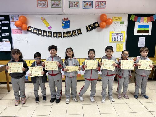Reconocimiento Lector Alumnos(as) 1° Básico
